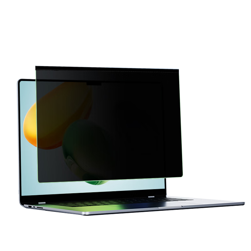 Baoshijing [Ophthalmology Center Certified] Anti-Blue Light Privacy Screen Protector for Computer, Eye Protection Film, Laptop Monitor Anti-Peeping Screen Cover, Hanging Type 15.6 Inch