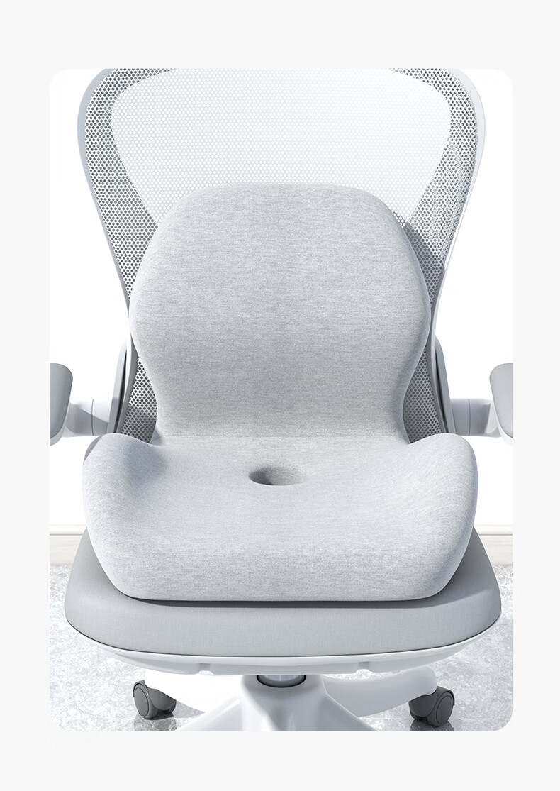 YOTOK Official Genuine Japanese Lumbar Support Office Cushion Backrest Seat Pad Integrated 27