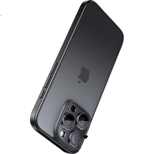 Чехол для iPhone 16 Pro Max DIVI, полупрозрачный, матовый, ультратонкий, противоударный, премиум