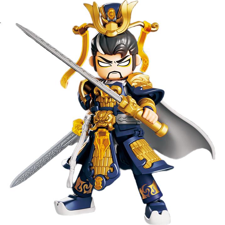 Конструктор Buluke Hero Infinite Saint Armor Liu Bei, фигурка героя, игрушка для мальчиков, модный настольный декор, подарок на день рождения
