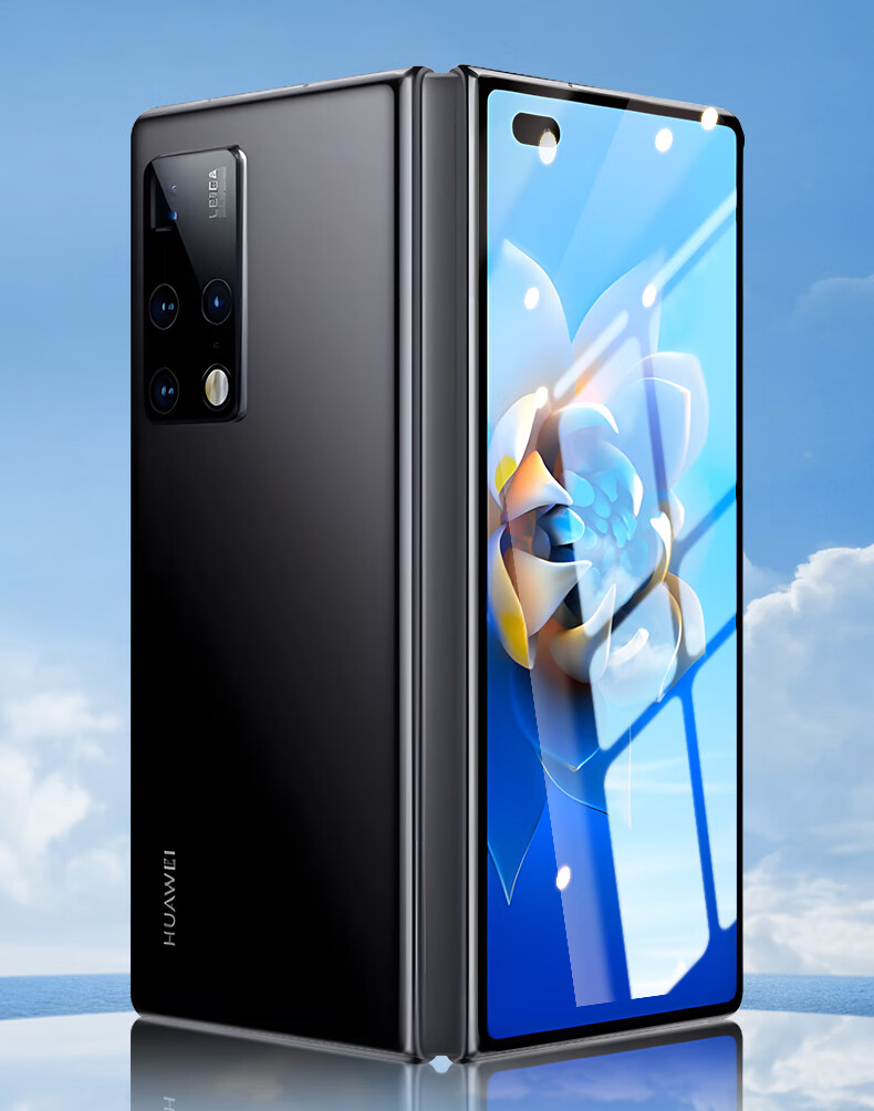Baozou [2-Pack - Replacement Guaranteed] Tempered Glass Screen Protector for Huawei Mate X2, HUAWEI Mate X2 Collector's Edition Foldable Phone Film, High-Definition Front And Outer Screen Protective Film 2