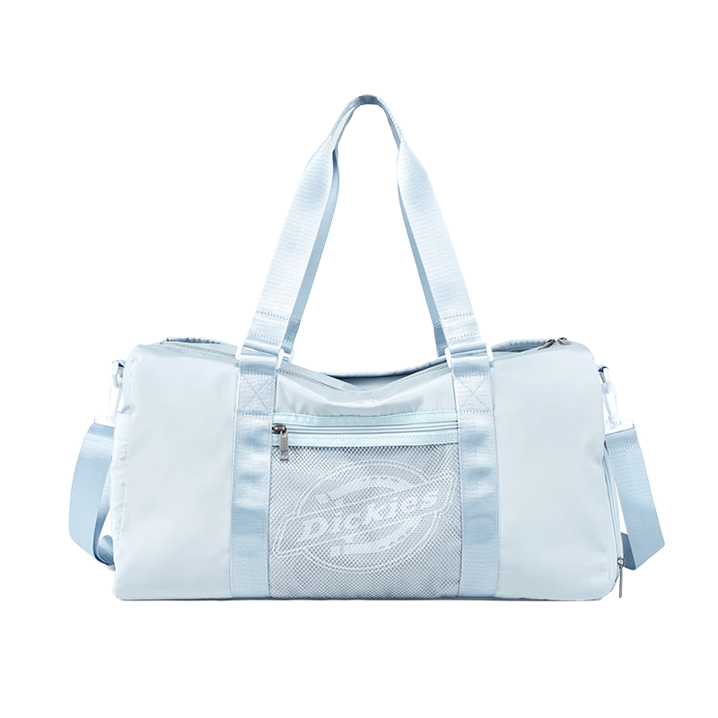 Dickies Large Capacity Travel Duffel Bag Lightweight Durable Water-Resistant Wet and Dry Separation Sports Gym Bag Blue