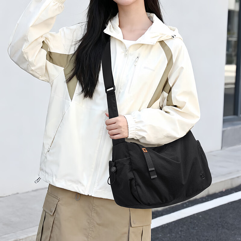 GOLF Lightweight Crossbody Bag Unisex Casual Shoulder Bag Cycling Phone Bag Outdoor Sports Small Backpack Detachable Coin Purse