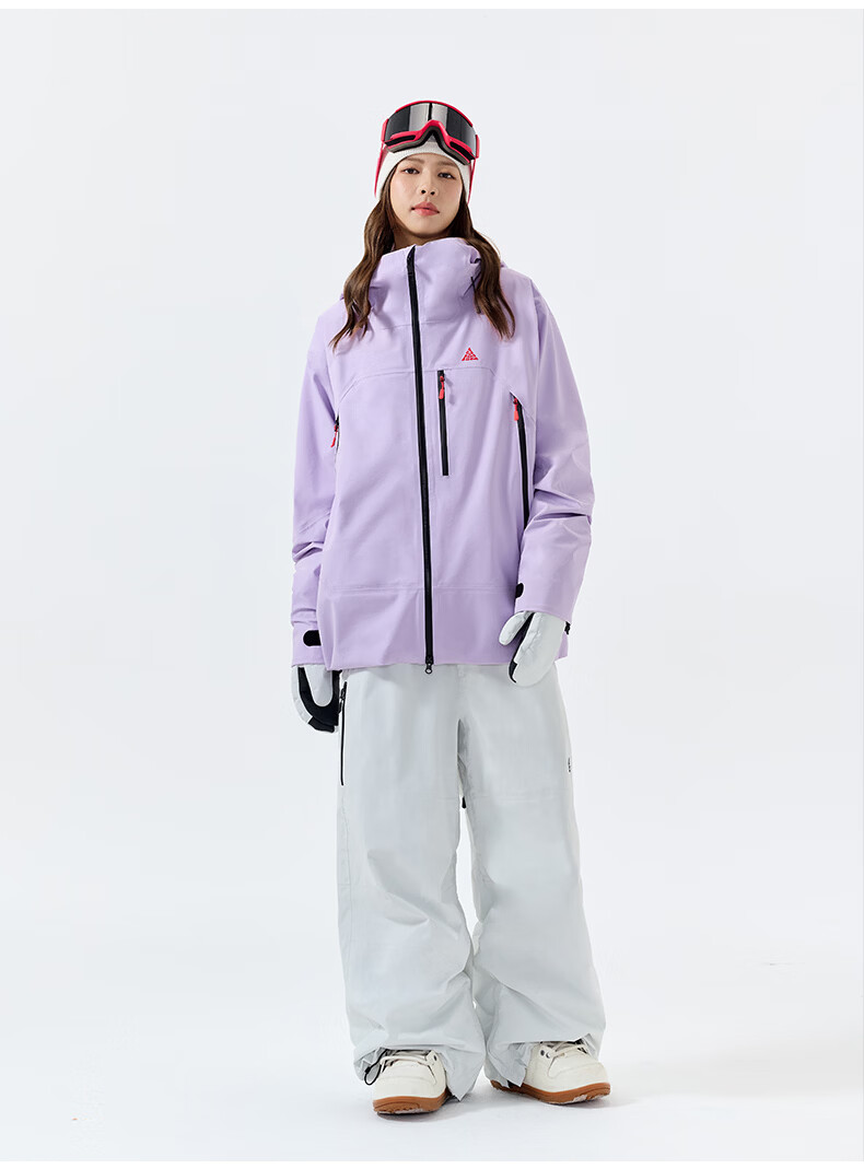 Nan En [Ice Dome] 25 New Professional Waterproof Warm 3L Ski Jacket P Cotton RECCO Ski Coat Sea Pine Yellow XS 20