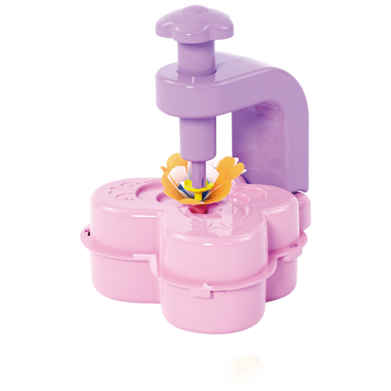 Lankupa DIY Floral Art Machine Children's Handcraft Embossing Toy Educational Toy for Girls Ages 3-6-12 Kindergarten Birthday Gift