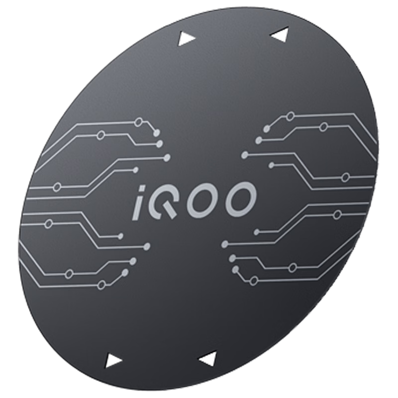 Vivo IQOO Magnetic Cooling Back Clip with Magnet, Black AI