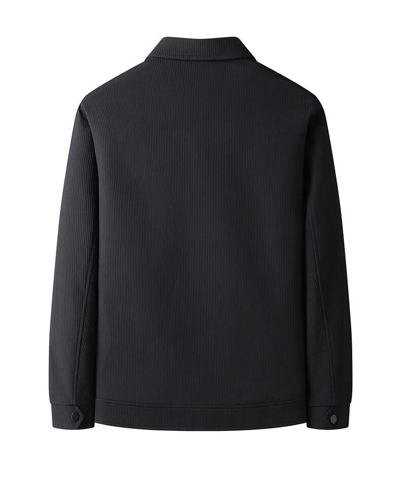 FAIRWHALE Men's Jacket Workwear Coat Autumn Winter 2025 New Popular Spring Autumn Men's Top M Black 5