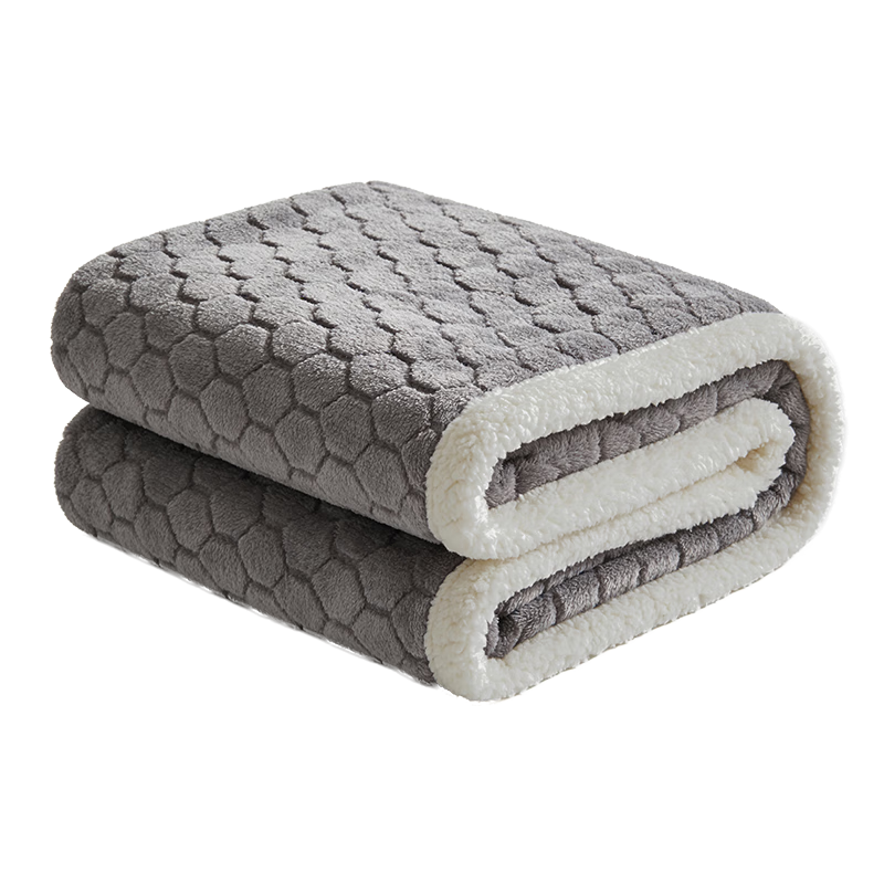 CHIGO [Dehumidifying And Mite-Removing] Graphene Timed Thickened Flannel Double Electric Heating Blanket Mattress Pad, 1.8*2.0 Meters