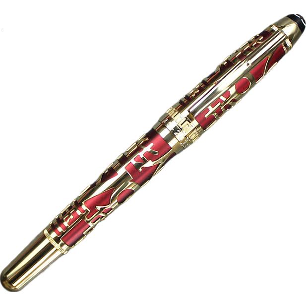 HERO Premium Collection 18K Fountain Pen Gift Box Signature Pen 70th Anniversary Edition High-End Business Gift for Elders Birthday H70/Silver