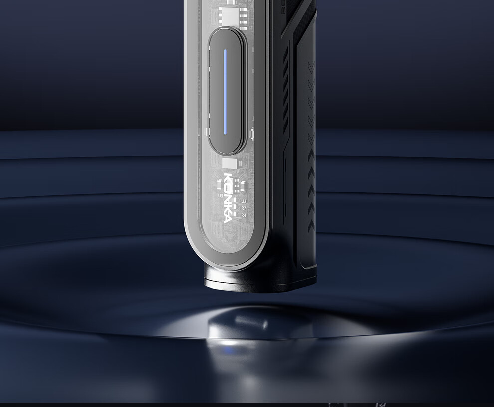 KONKA Electric Rechargeable Nose Hair Trimmer - Safe Nasal Groomer with Long Battery Life, Men's Birthday Gift 7