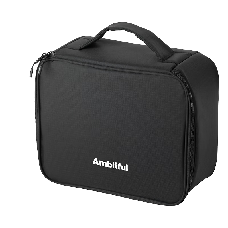 AMBITFUL Zhijie Zoom P7 Multifunctional Storage Bag Portable Photography Camera Lens Case for Top Flash Fill Light Outdoor Protection Bag [L Large]