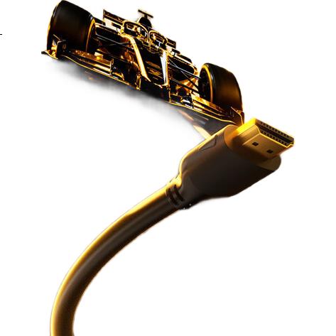 Кабель Deli HDMI версии 2.0, 4K, 2 метра, для подключения ноутбука, ТВ-приставки к телевизору, проектору, монитору, видеокабель