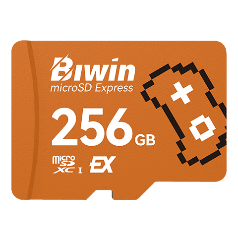 BIWIN 256GB TF (MicroSD Express) Memory Card ME300 Series 900MB/s Read 700MB/s Write Dedicated Memory Card for Switch 2 Gaming Console