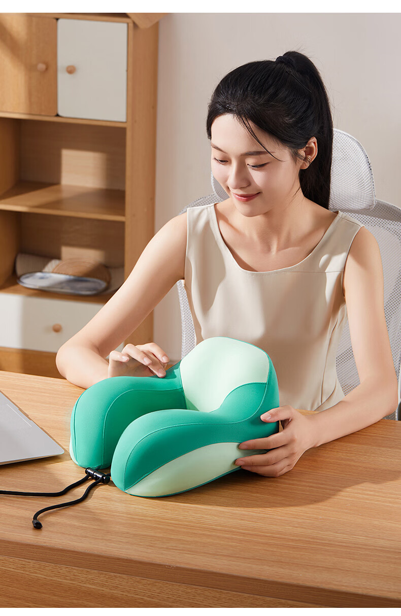 900 U-Shaped Car Neck Pillow Travel Portable Memory Foam Neck Support Headrest for Airplane High-Speed Train 20