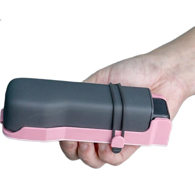 Защитный чехол Qiye для DJI Pocket 3, вращающийся ремешок, розовый
