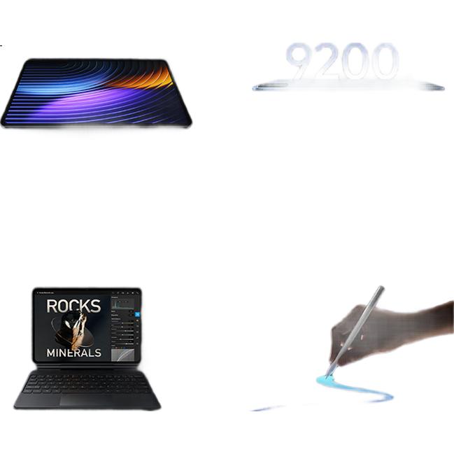 Планшет MI MI Pad 8 Pro, 11.2-дюймовый, 3.2K, защита глаз, Snapdragon 8 Ultimate, PengpaiOS3, 12+256GB, черный