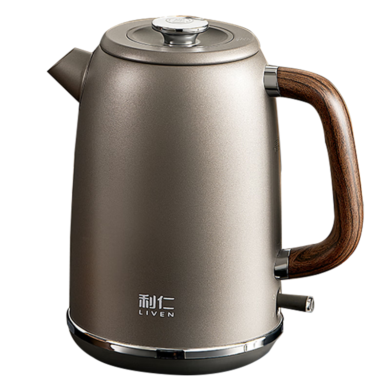 Liven Latest Model Pure Titanium Electric Kettle 1800W Auto Power-Off Insulated 1.7L Large Capacity Electric Water Boiler SH-T1718