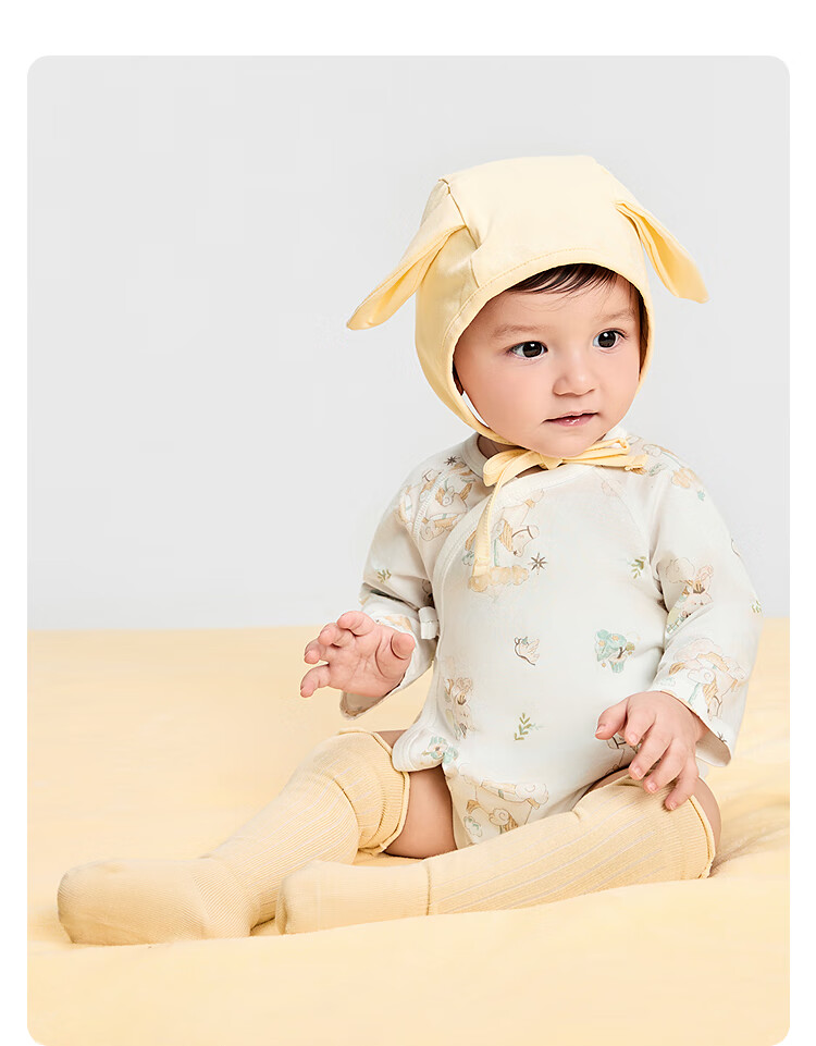 BALABALA 【balaOne】 Baby Two-Piece Red Triangle Romper New Year Spring Outfit 10