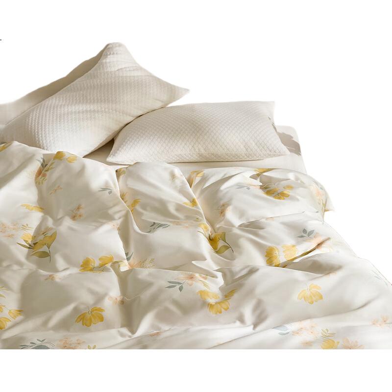 Пододеяльник LOVO Luolai Home Textiles, 150x215 см, бежевый, 100% хлопок