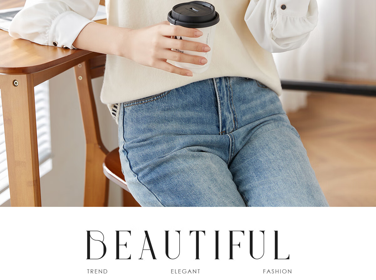 Taxiang Women's V-Neck Sleeveless Knit Vest, Fashionable Slimming Inner Layer Top T13KZ5499 12