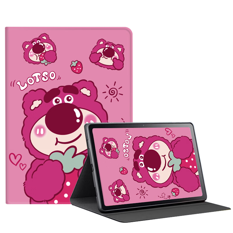 Shihan Compatible with Honor Tablet 9 Case, 12.1 Inch 2023 Model, Student Office Creative Cartoon Cute Full Protection Slim Anti-Drop Wear-Resistant Tablet Computer Protective Case with Support