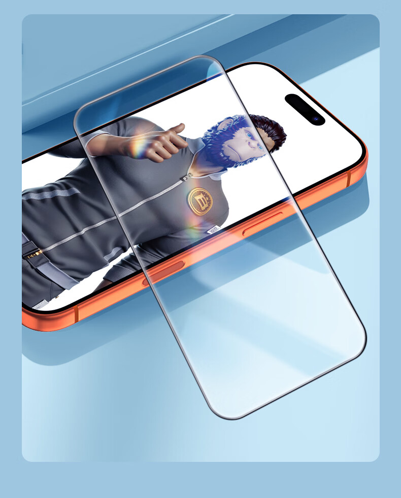 Lanxingxiansheng Tempered Glass Screen Protector for Apple IPhone 17e/13/14, HD Large View Full Coverage Protective Film for IPhone 13/13 Pro/16e [Large View] 19