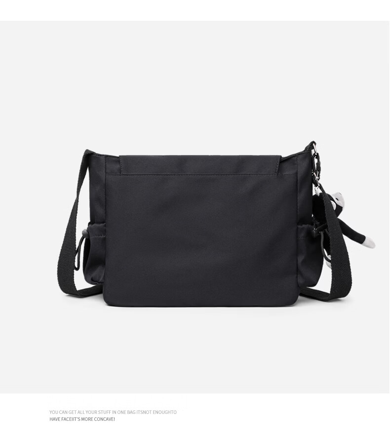 Viney Men's Casual Sports Crossbody Bag Fashion Trendy Japanese Messenger Bag Large Capacity Multifunctional Canvas Bag 9
