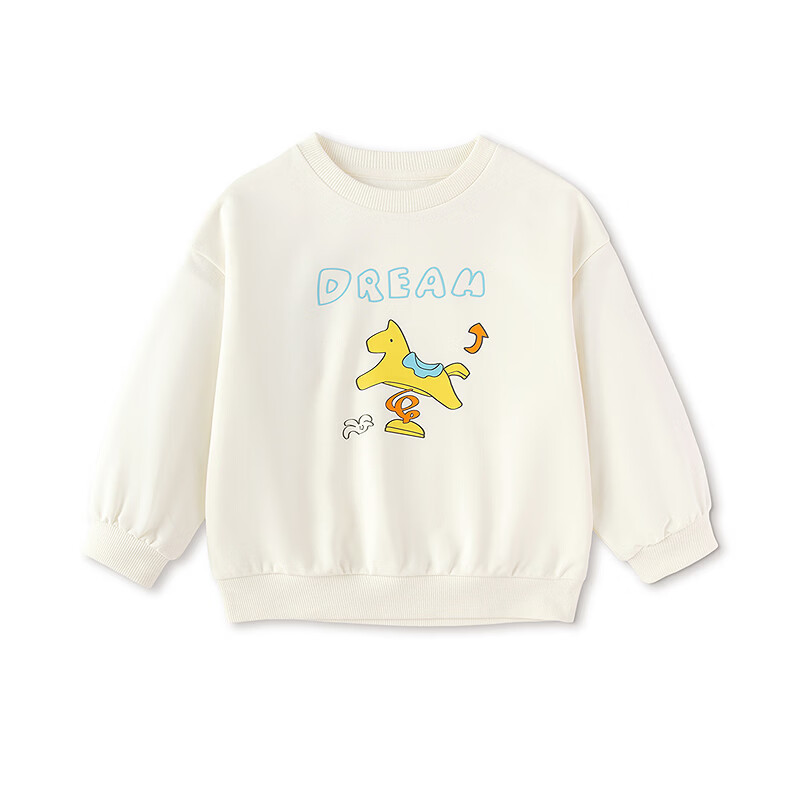 Balabala [balaOne] Kids Sweatshirt Children's Long Sleeve Top Spring 2026 Unisex