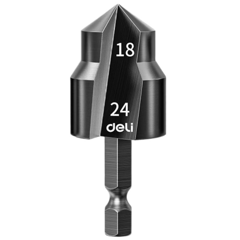 Deli PPR Hex Shank Internal Thread Drill Bit Reamer Drill Special for 1/2 Inch Pipe