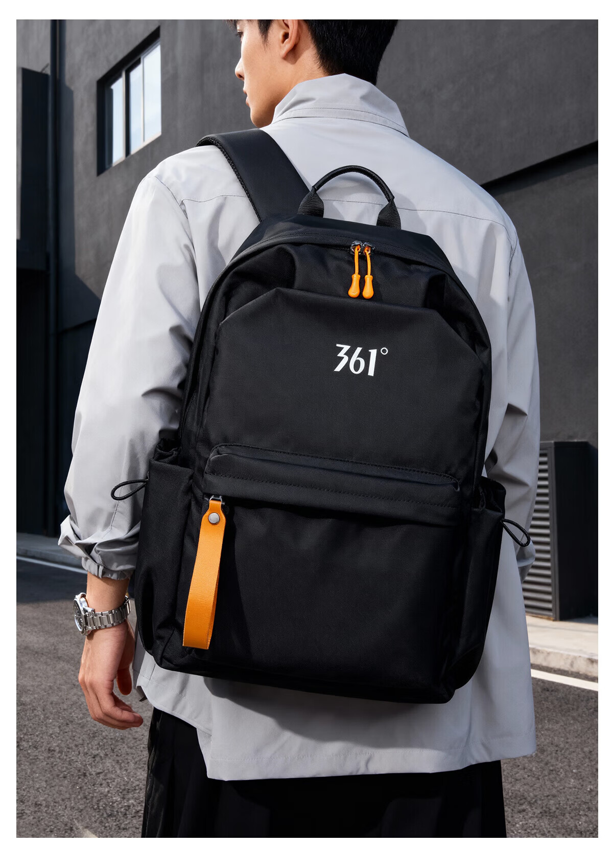 361° Men's Large Capacity Backpack Travel Bag College Student Commuter Laptop Bag Lightweight Waterproof Casual School Bag for Men 20