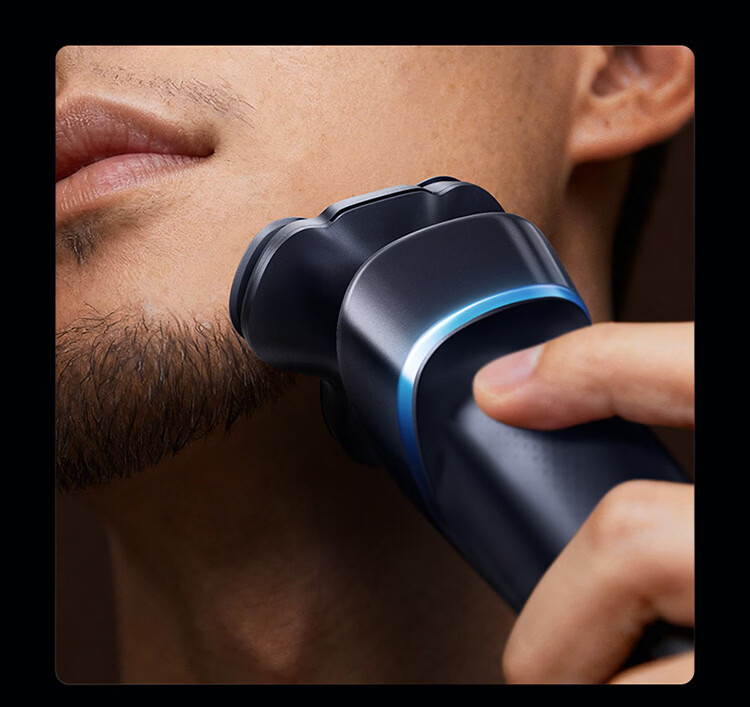 Mijia Electric Shaver Pro Blue Long Battery Life Waterproof Wear-Resistant Blade Smart Speed Sensing Gift for Boyfriend New Year Valentine's Day 18