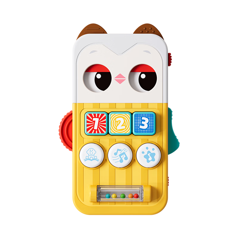 HuiLe Toys Owl Busy Board Infant Toddler Musical Phone Montessori Toy 0-6 Months Birthday Gift