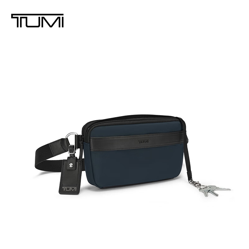 TUMI MONROE Men's Waist Bag Shoulder Bag Casual Commuting Sports Travel Colorblock Crossbody Bag