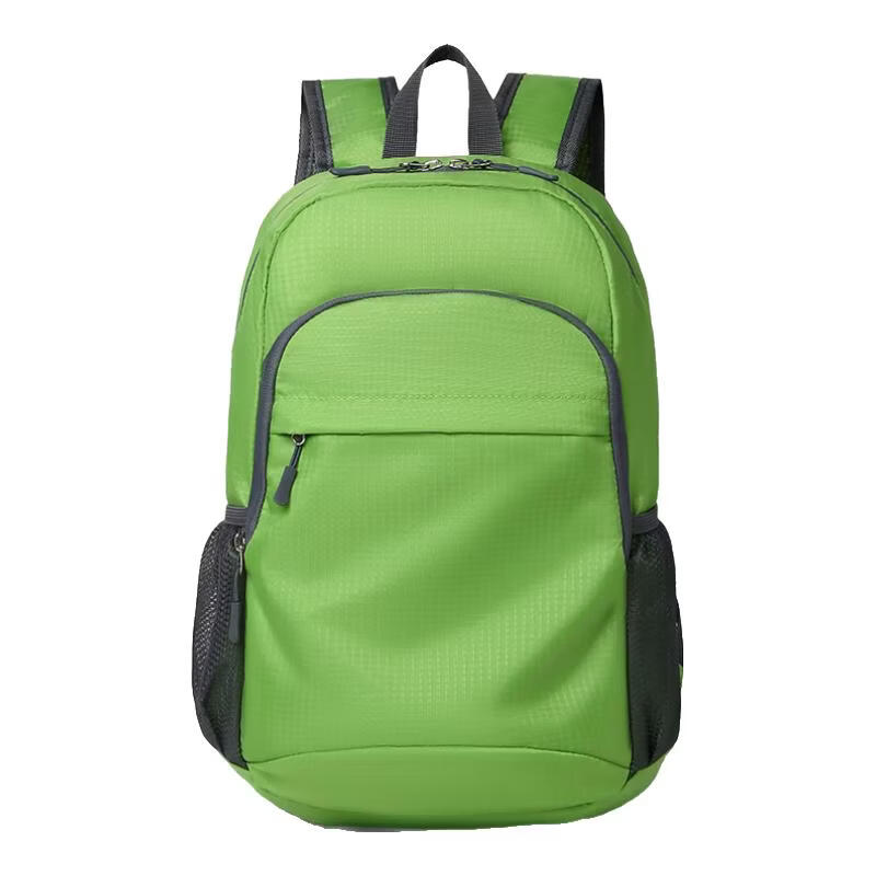GOLDEN RAY Laptop Backpack Foldable Travel Bag for Men 14.0-16.1 Inch, Women's 15.6 Inch Hiking Sports Outdoor Cycling School Bag Light Green Customizable