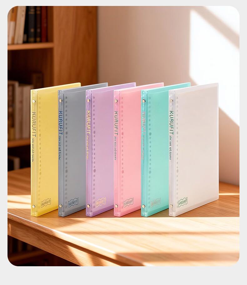MARUMAN B5 Refillable Notebook Large Capacity 40 Pages Lightweight Journal Mistake Correction Diary Meeting Notes Stationery Office Supplies Clear White Paper 11