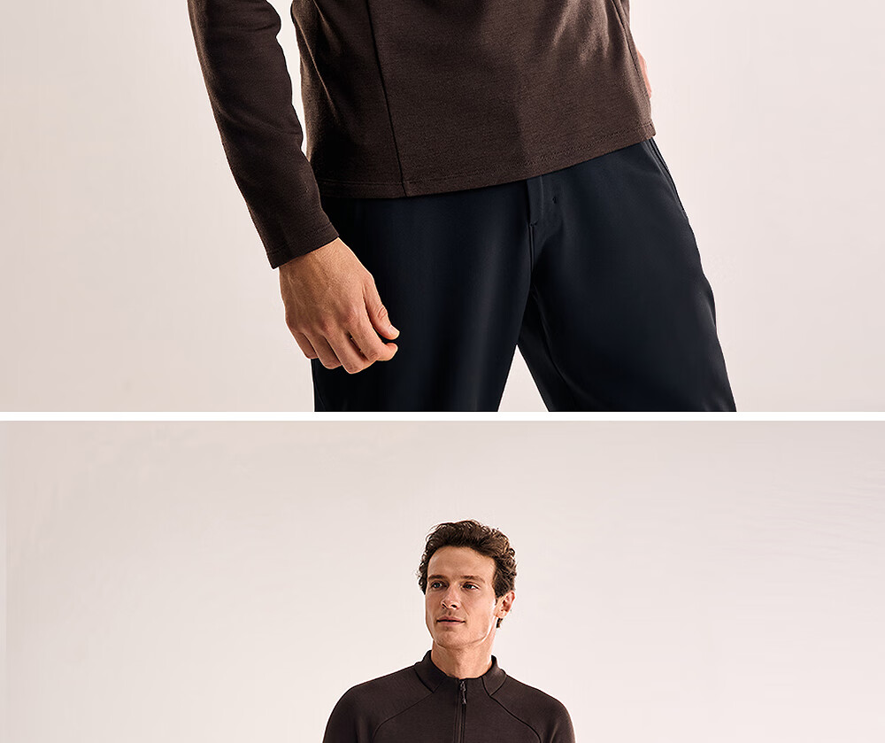 KAILAS XM4 Merino Wool Fleece Half-Zip Thermal Base Layer Anti-Static Stand Collar Sweatshirt Autumn Winter 7