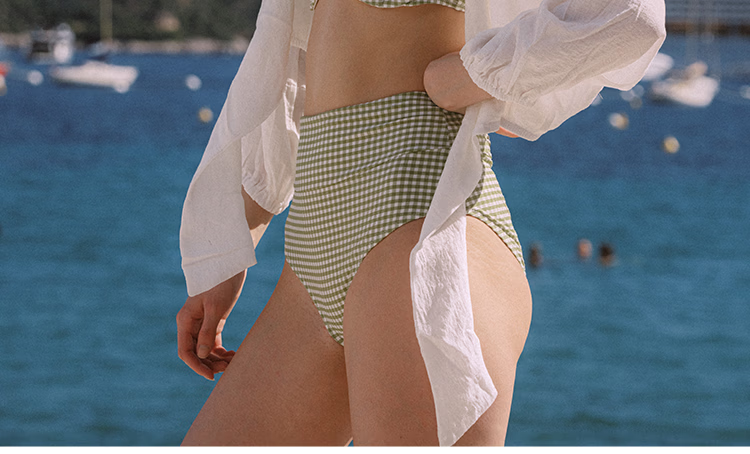 AtlanticBeach 2026 French Bow Hot Spring Swimsuit Cover-Up Bikini Cover Water-Resistant Sun Protection Swimwear Top 18