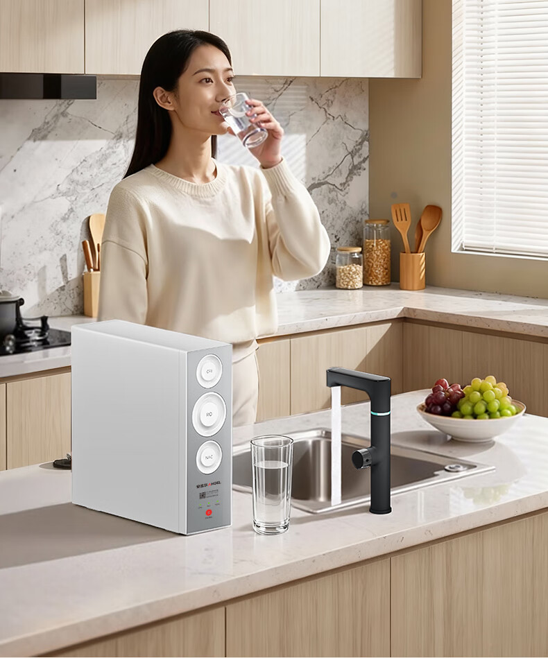 Angel Cube 2nd Gen Pro2200 Household Water Purifier Kitchen Dedicated Direct Drinking Integrated Ultra-thin Sterilization RO Reverse Osmosis Water Filter 2.2L/min 2