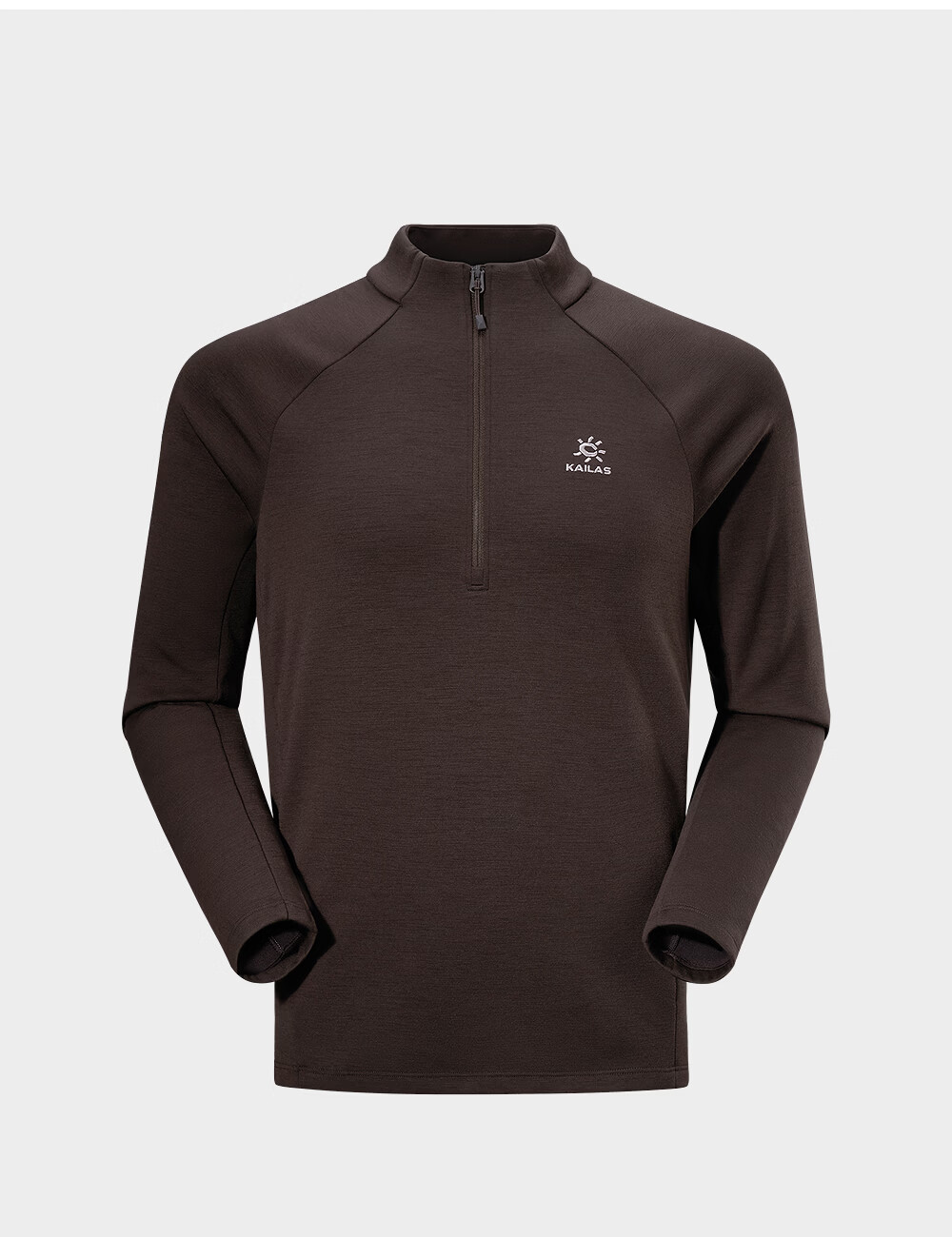 KAILAS XM4 Merino Wool Fleece Half-Zip Thermal Base Layer Anti-Static Stand Collar Sweatshirt Autumn Winter 13