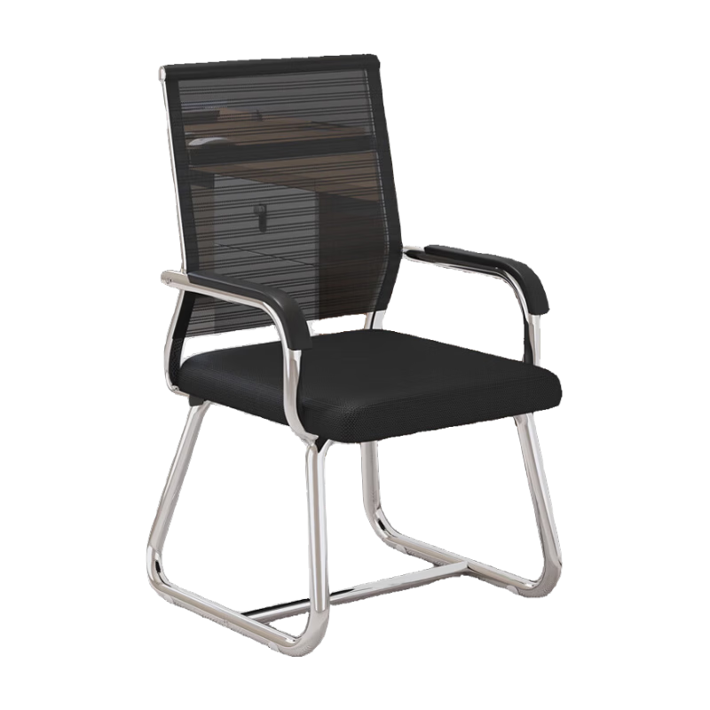Quanpinwu Office Chair Computer Chair Ergonomic Chair Stool Backrest Chair Bow-shaped Chair Conference Chair Executive Chair Training Chair
