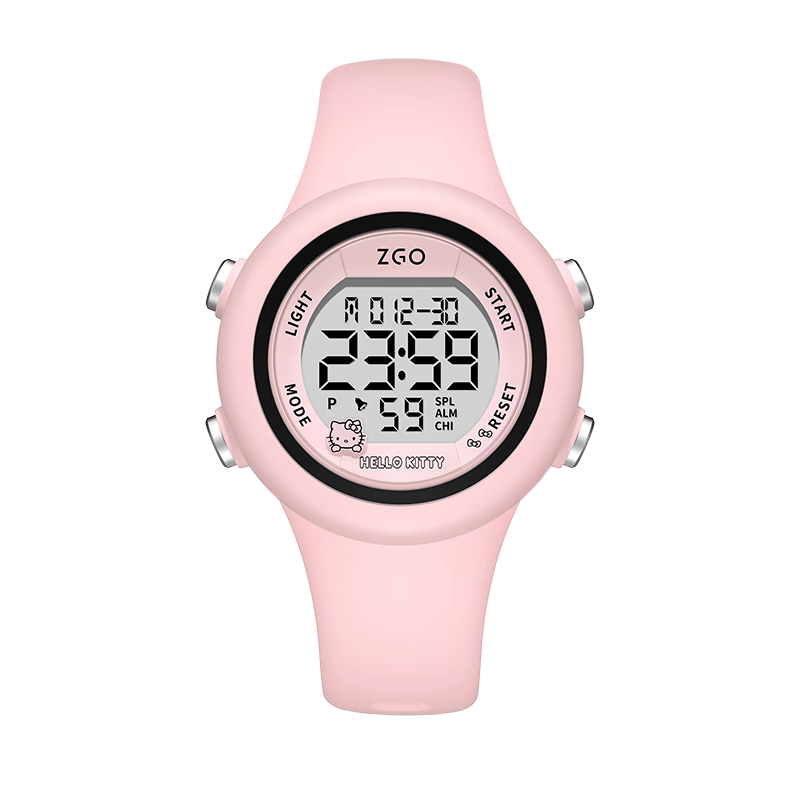 Hello Kitty Sanrio Kids Digital Watch Waterproof for Girls Ages 6-12 Middle Elementary School 879