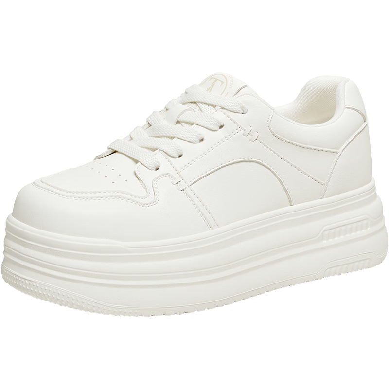TATA 2026 Spring Mall Fashion Casual Versatile Sneakers Off-White Size 35