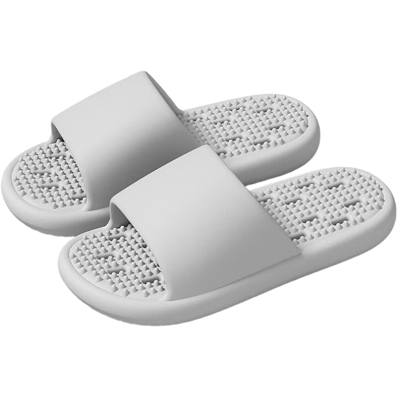 YUZHAOLIN EVA Water Drainage Hole Home Bathroom Shower Slippers Unisex YF415
