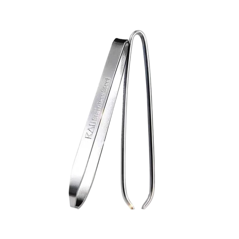 Beiyin Stainless Steel Straight Eyebrow Tweezers Set (Eyebrow Plucking, Eyebrow Shaping, False Eyelash Application, Double Eyelid Tape) Tweezers
