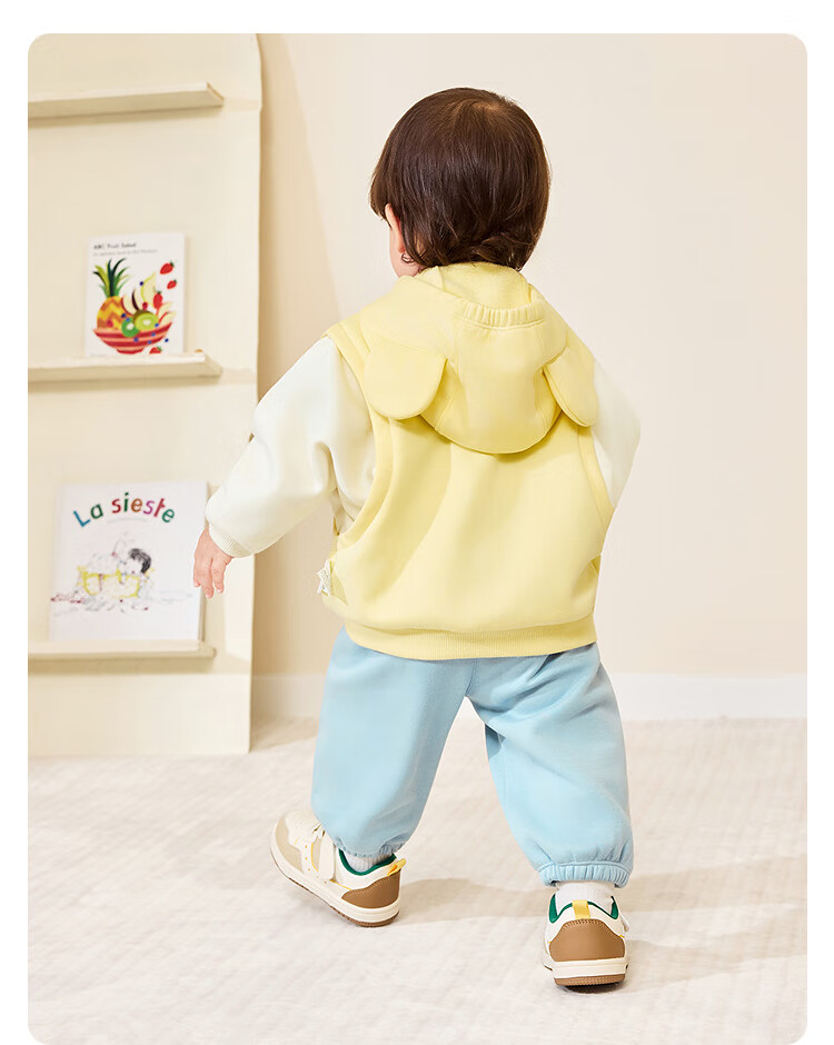 Balabala [balaOne] Kids Clothing Children's Set Boys and Girls 2026 Spring 2-Piece Faux Two-Piece Set 12
