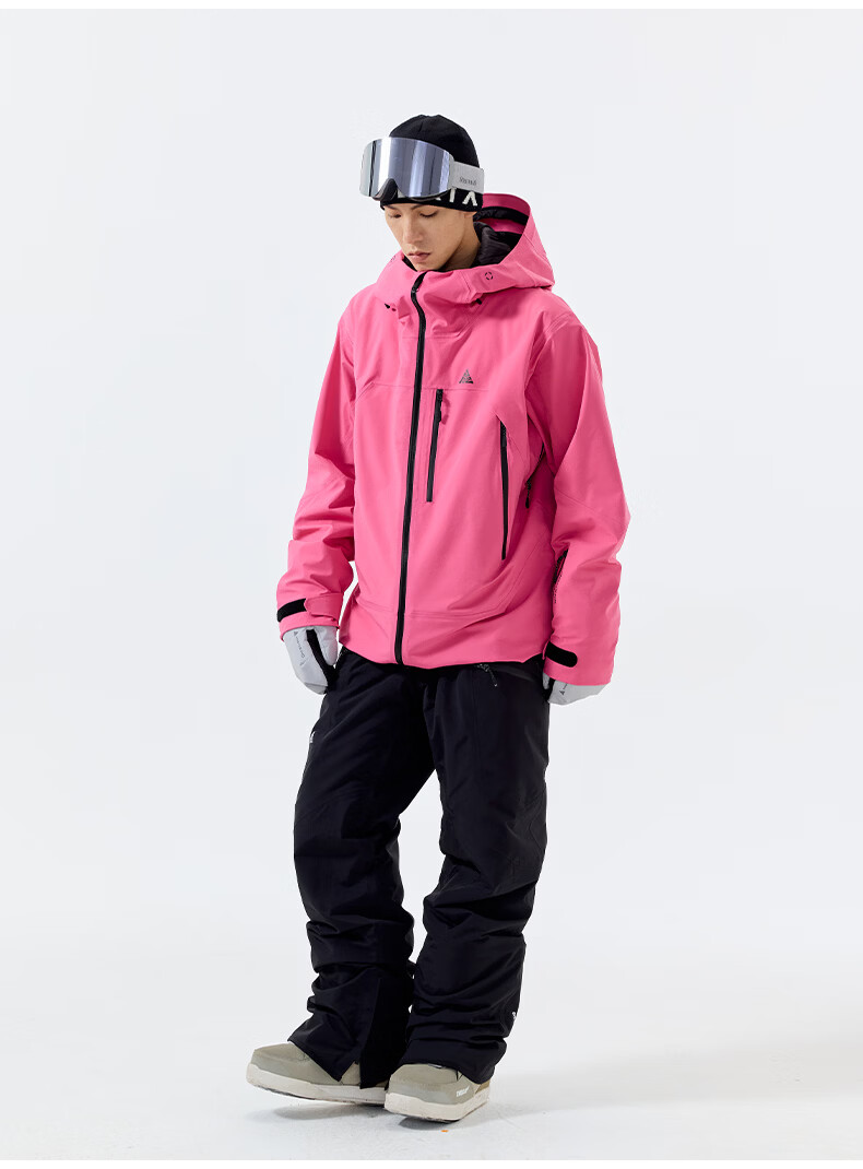 Nan En [Ice Dome] 25 New Professional Waterproof Warm 3L Ski Jacket P Cotton RECCO Ski Coat Sea Pine Yellow XS 25
