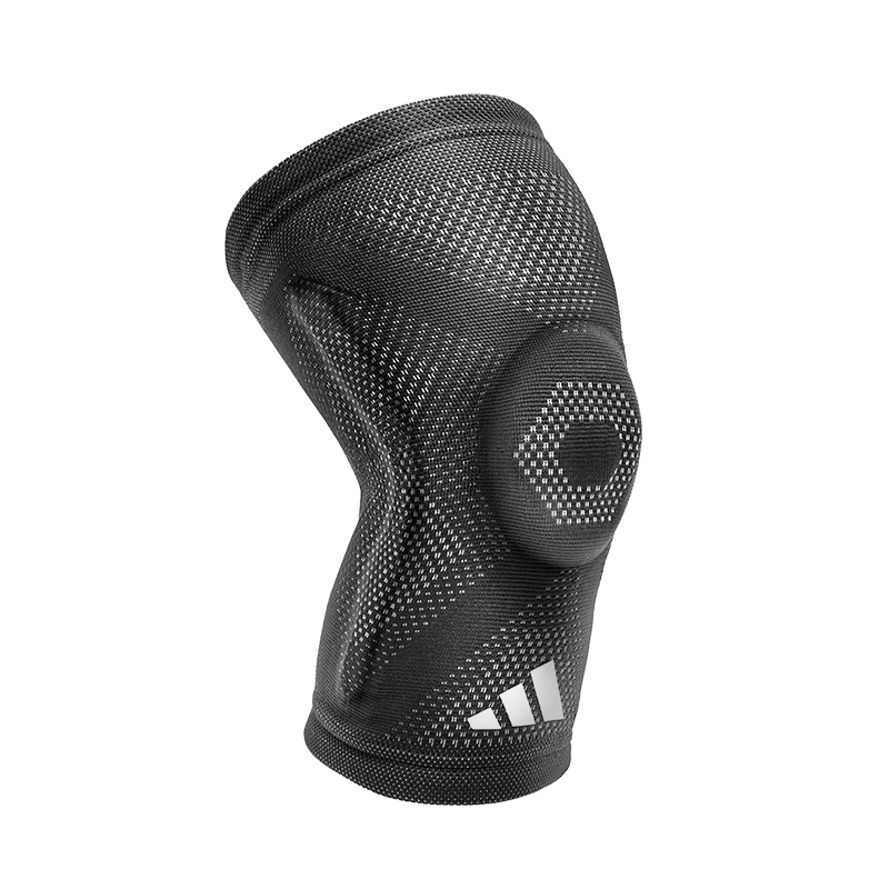 Adidas Sports Knee Brace Meniscus Patella Joint Knee Injury Support for Hiking Football Basketball Badminton Running Black XL