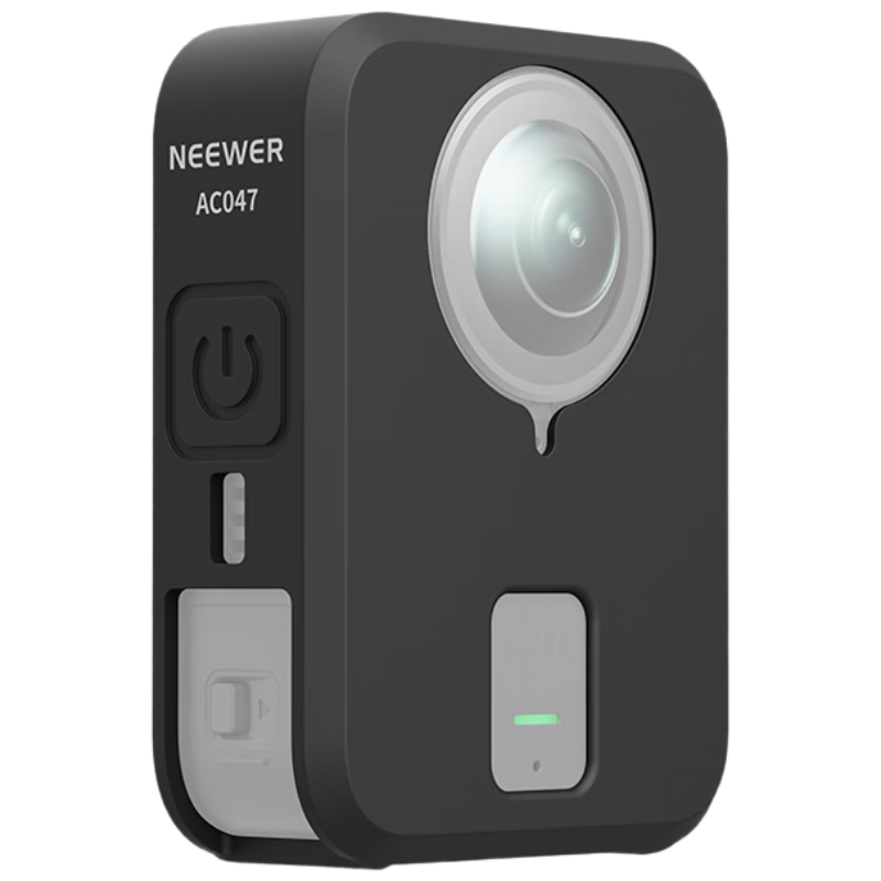 NEEWER Silicone Base for DJI Osmo 360, Detachable Non-Slip Charging Stand, Car and Desktop Mount, Panorama Sports Camera Support Accessory