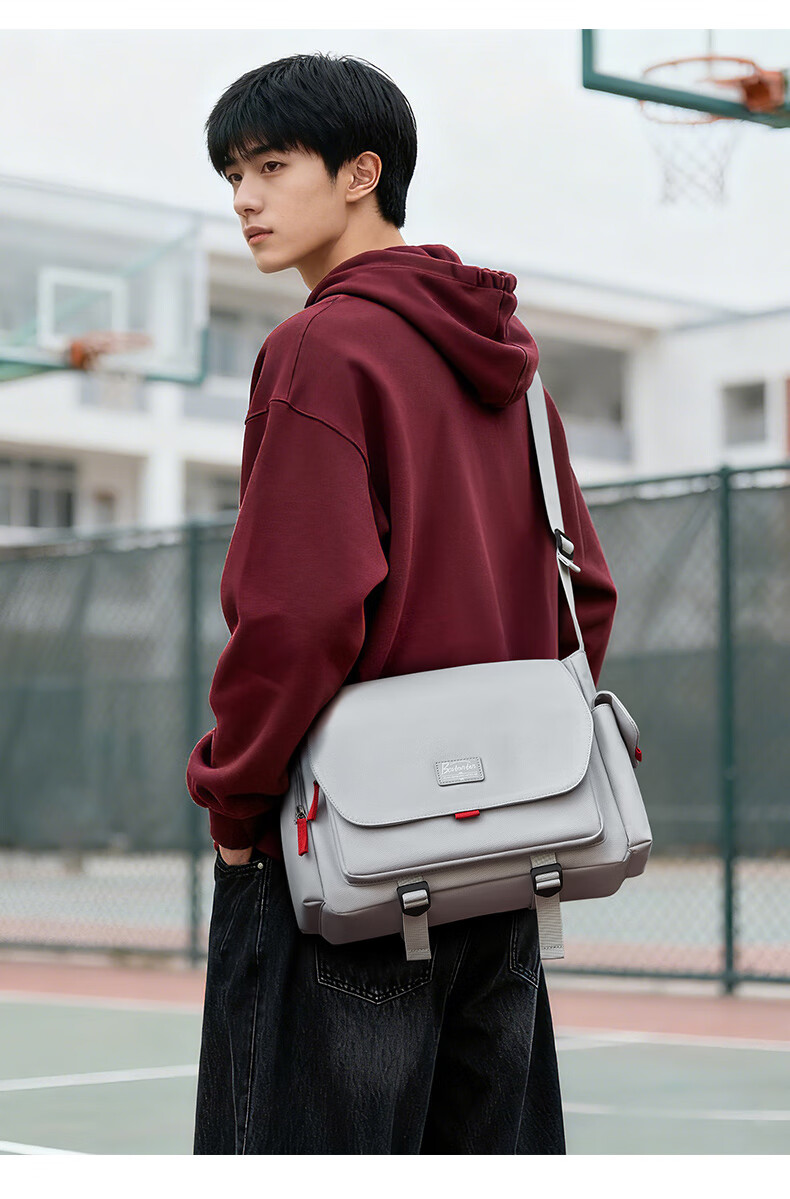 Bostanten Jiyu Men's Large Capacity 16-inch Laptop Shoulder Crossbody Bag Multifunctional Detachable Camera Inner Bag 2