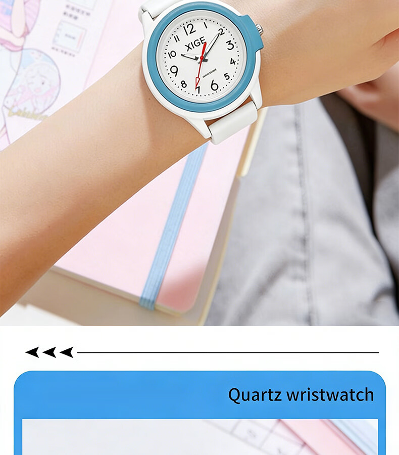 Yaga Student Watch Exam Special Watch Waterproof Quartz Watch for High School Students Couples Unique Women's Watch 4
